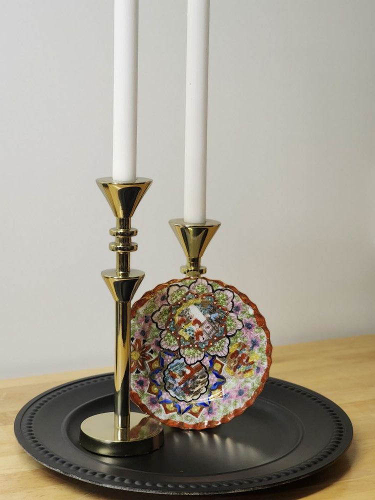 Hand Painted Vintage Japanese Imari Plate