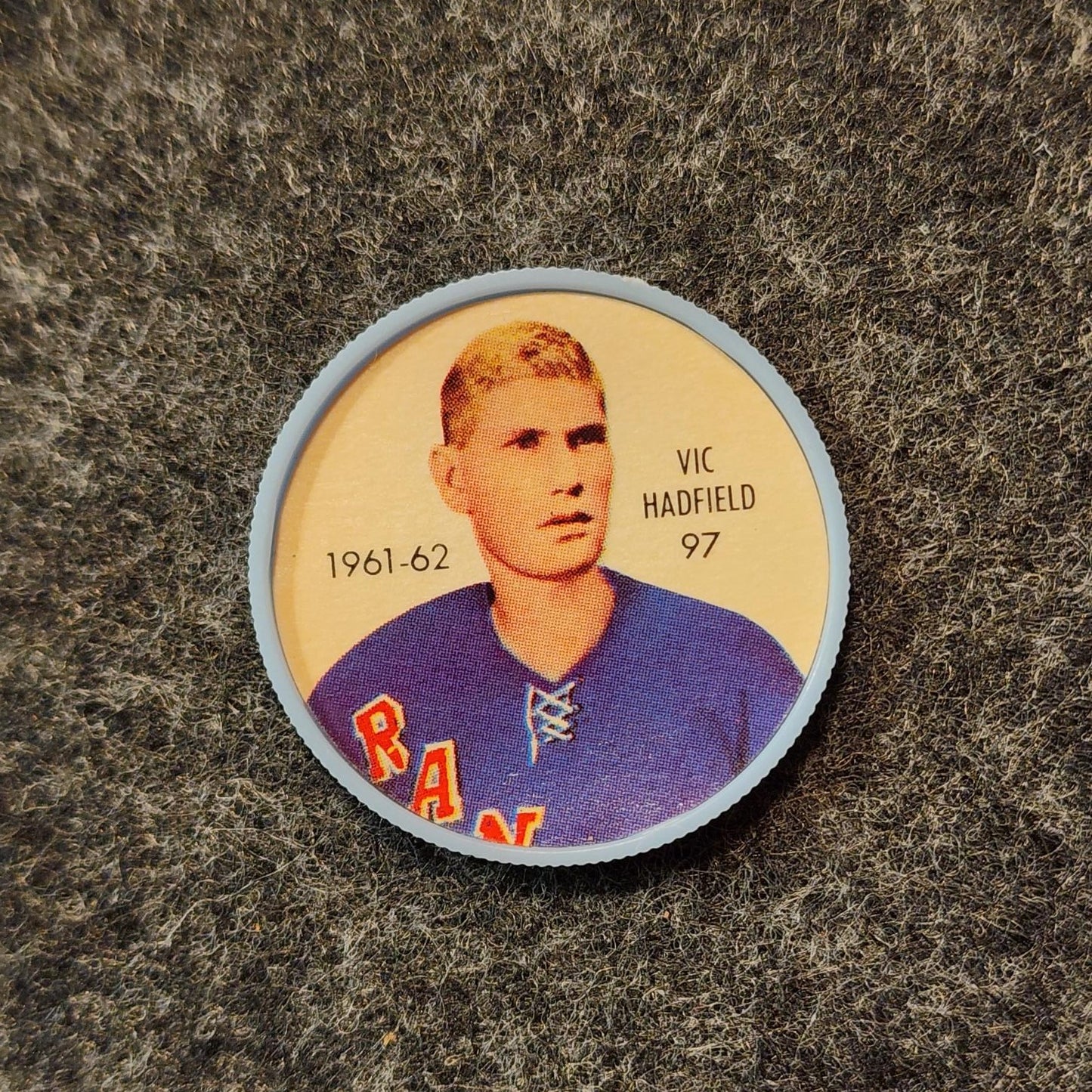 Shirriff Salada Foods NHL Hockey Coins 1961-62 New-York-Rangers
