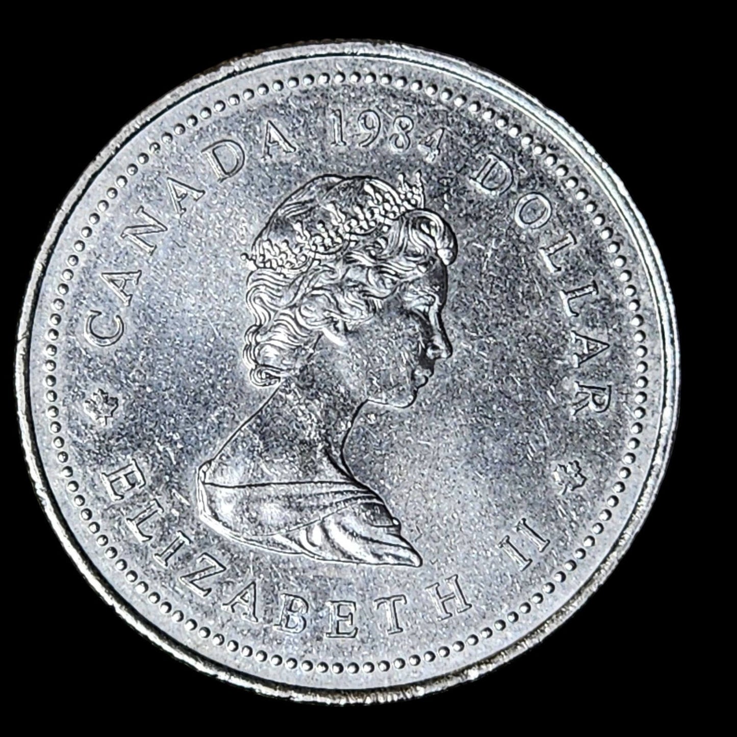 Canada Coin Jacques Cartier Commemorative 1984 One Dollar 1534-1984 - Collectible Coin