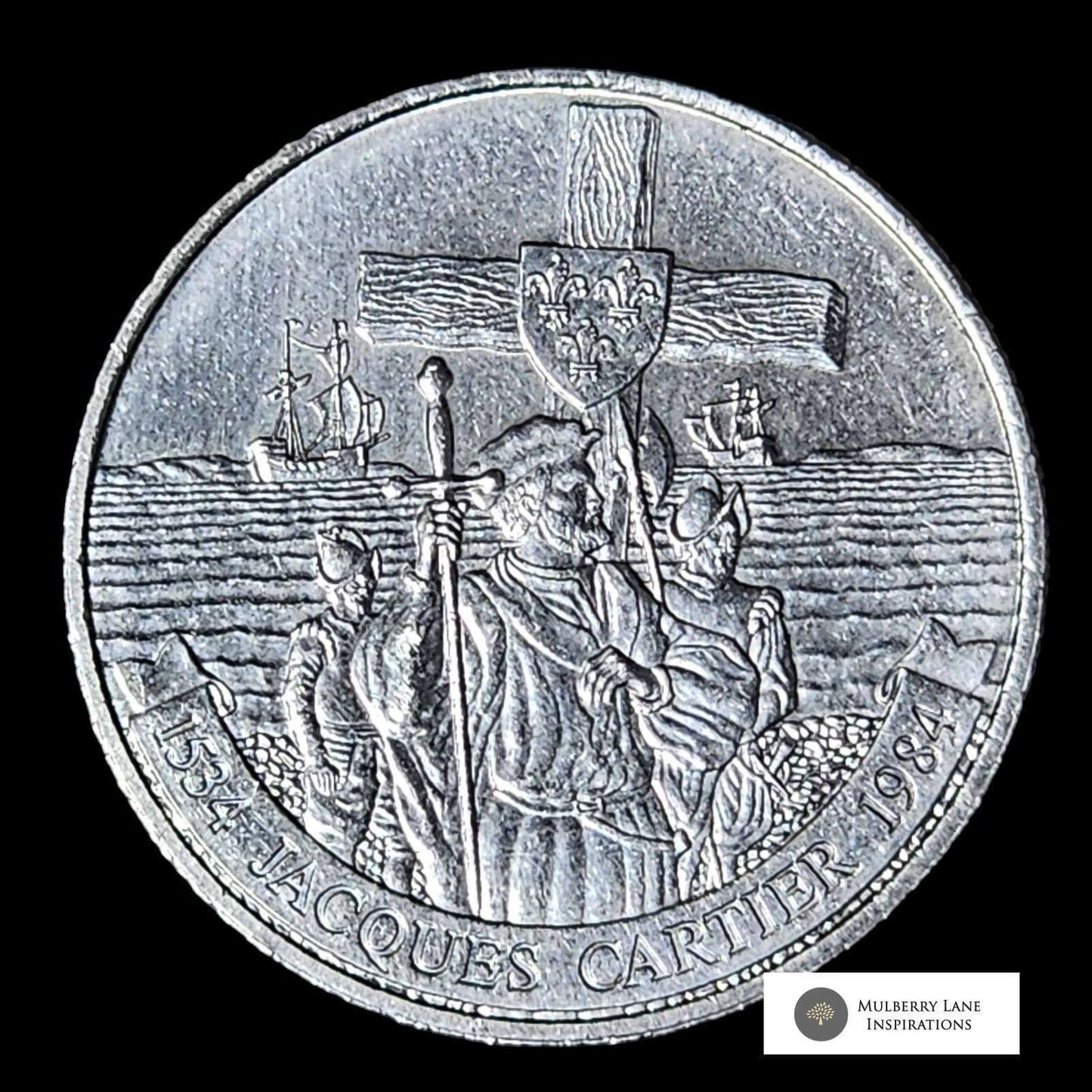 Canada Coin Jacques Cartier Commemorative 1984 One Dollar 1534 - 1984 - Collectible Coin