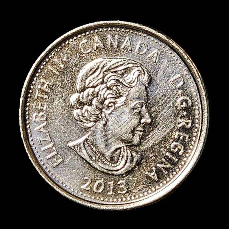 Canadian coin featuring portrait of man.
