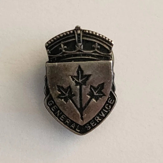 A badge with the words "Canada" on it.