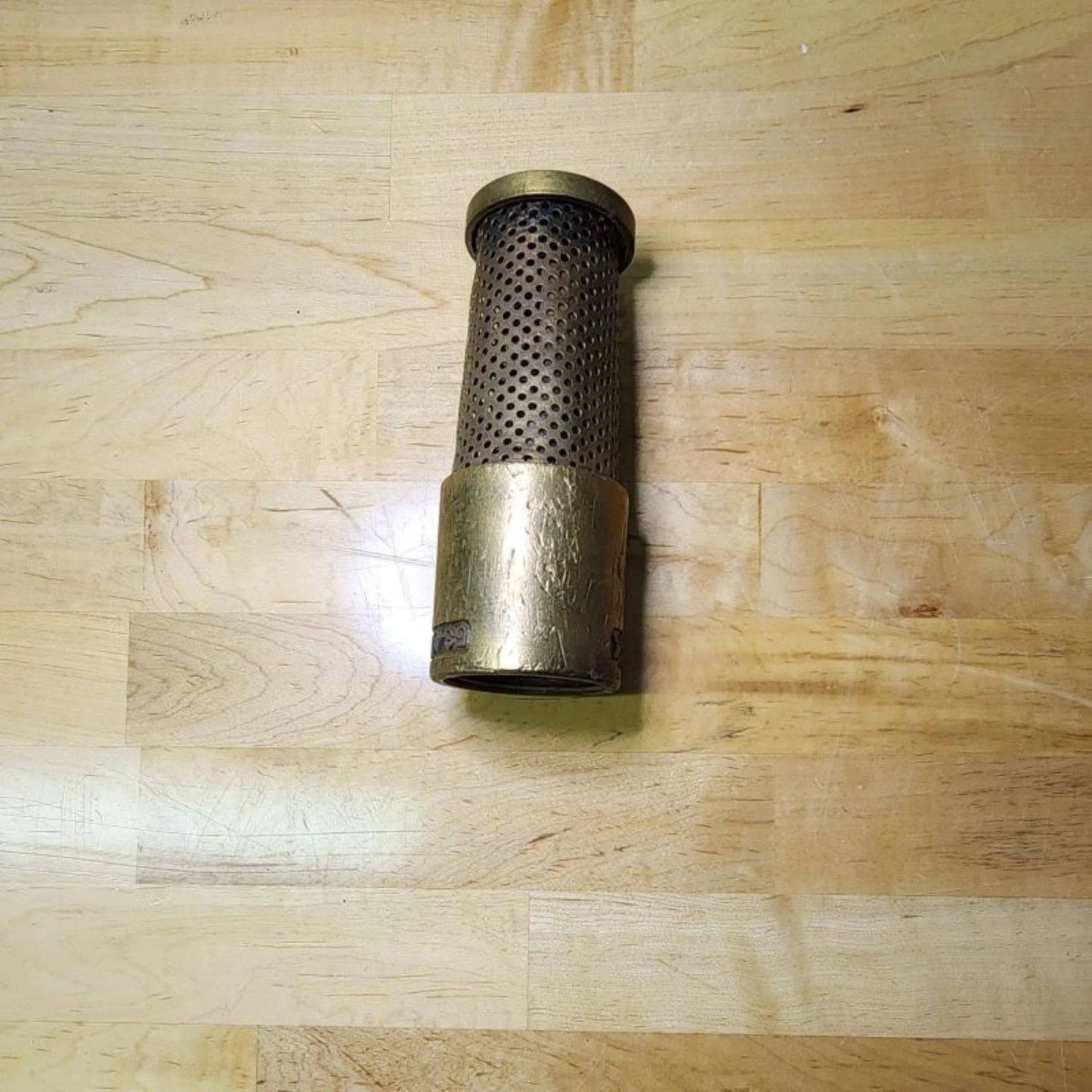 Clayton Mark Vintage Brass Foot Valve #6340 - Mulberry Lane Inspirations Brass Plumbing Part