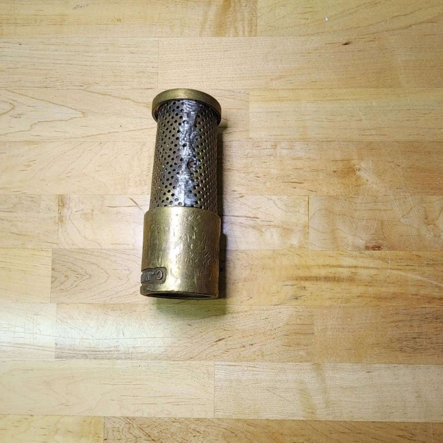 Clayton Mark Vintage Brass Foot Valve #6340 - Mulberry Lane Inspirations Brass Plumbing Part