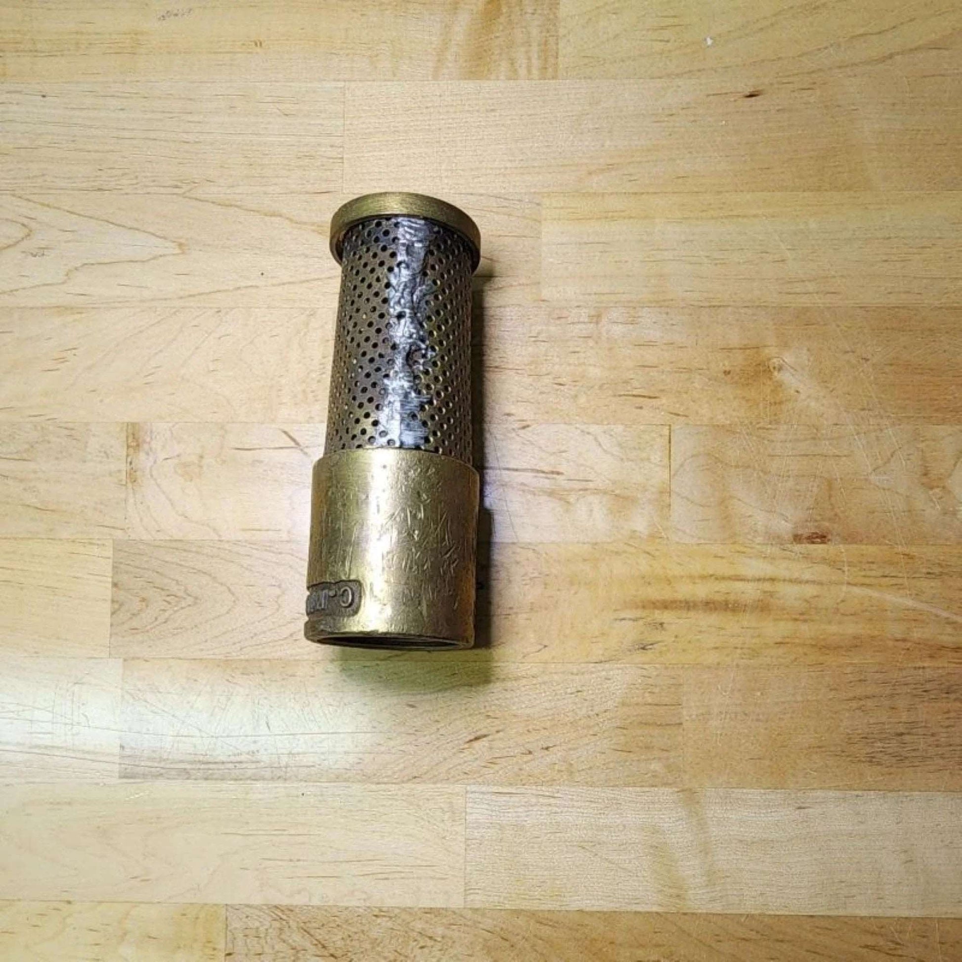 Clayton Mark Vintage Brass Foot Valve #6340 - Mulberry Lane Inspirations Brass Plumbing Part