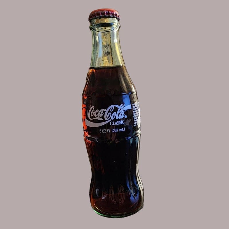 Coca-Cola Classic Vintage Bottle, Cap & Coke (Amharic & English) Ethiopia - Mulberry Lane Inspirations Americana Collectible