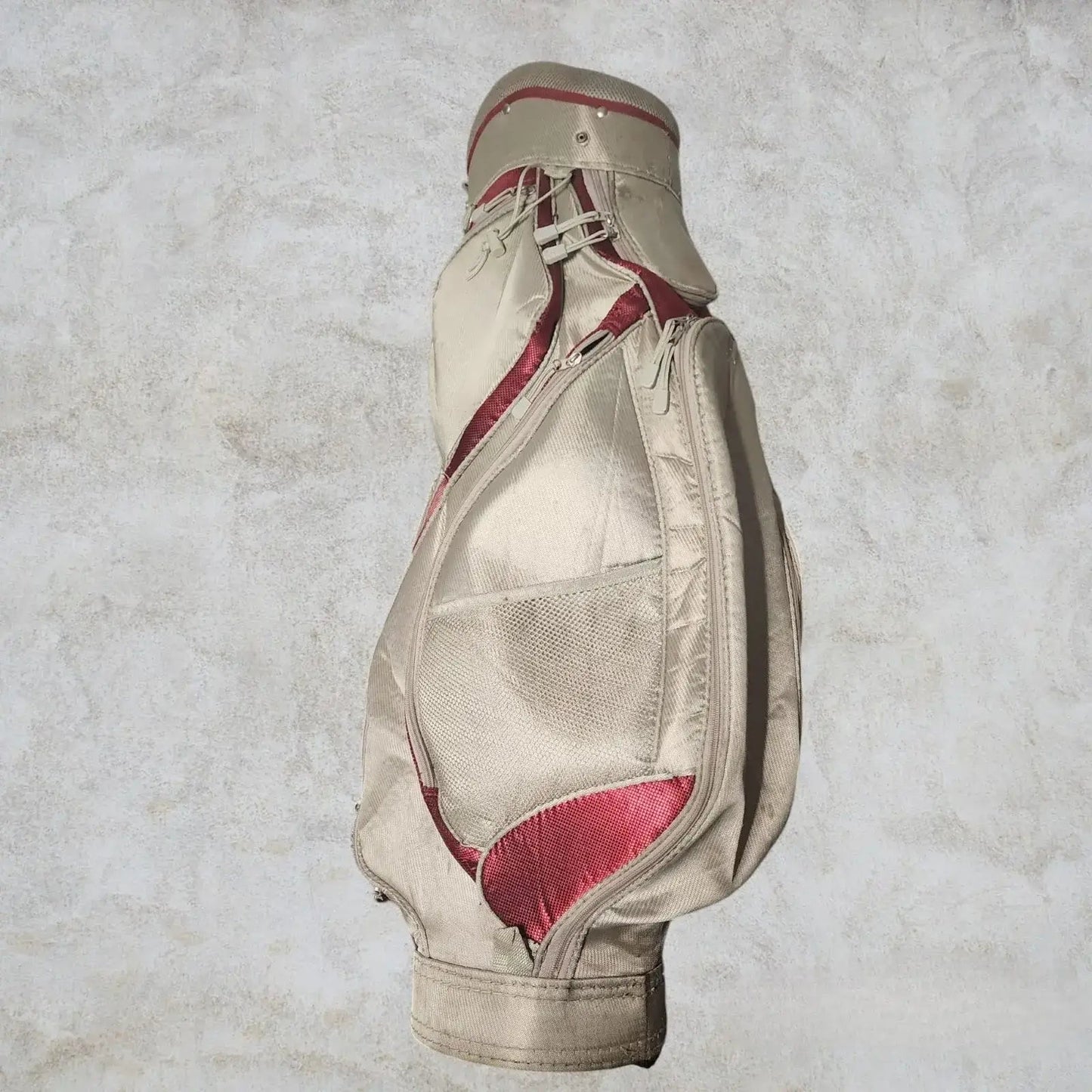 Founders Club Unisex Premium Cart Golf Bag w/ 6 Way Organizer - Mulberry Lane 6 Way Organizer Bag Golf Club Bag