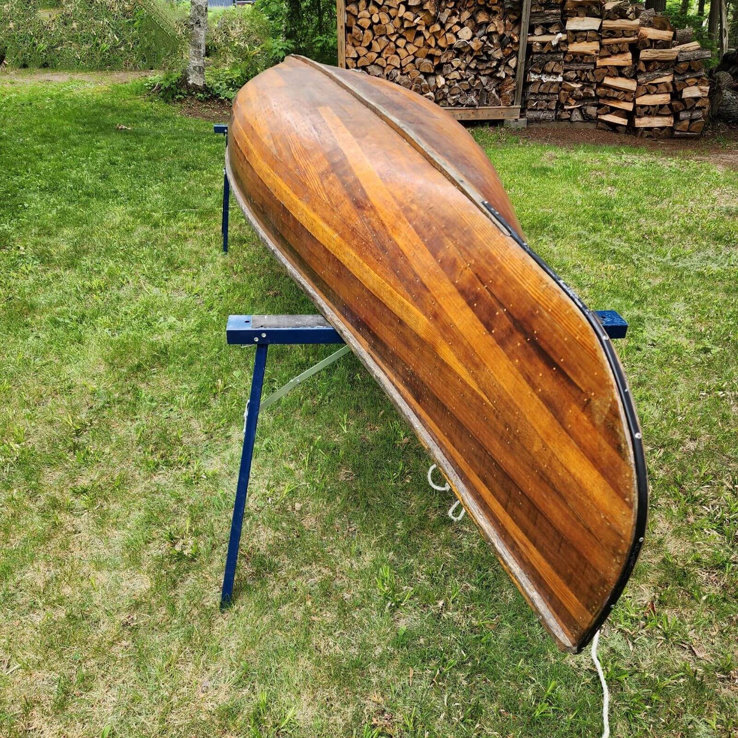Giesler & Sons Cedar Strip Canoe Mfg - Powassan ON - Mulberry Lane Inspirations Artisan canoe Canoe