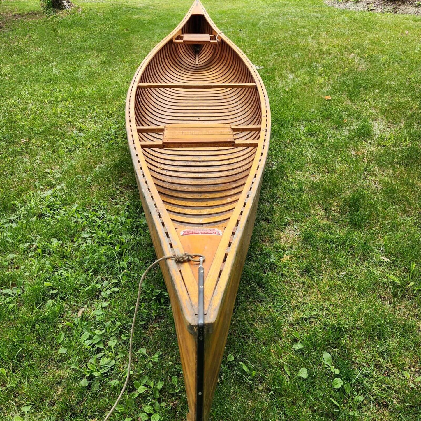 Giesler & Sons Cedar Strip Canoe Mfg - Powassan ON - Mulberry Lane Inspirations Artisan canoe Canoe