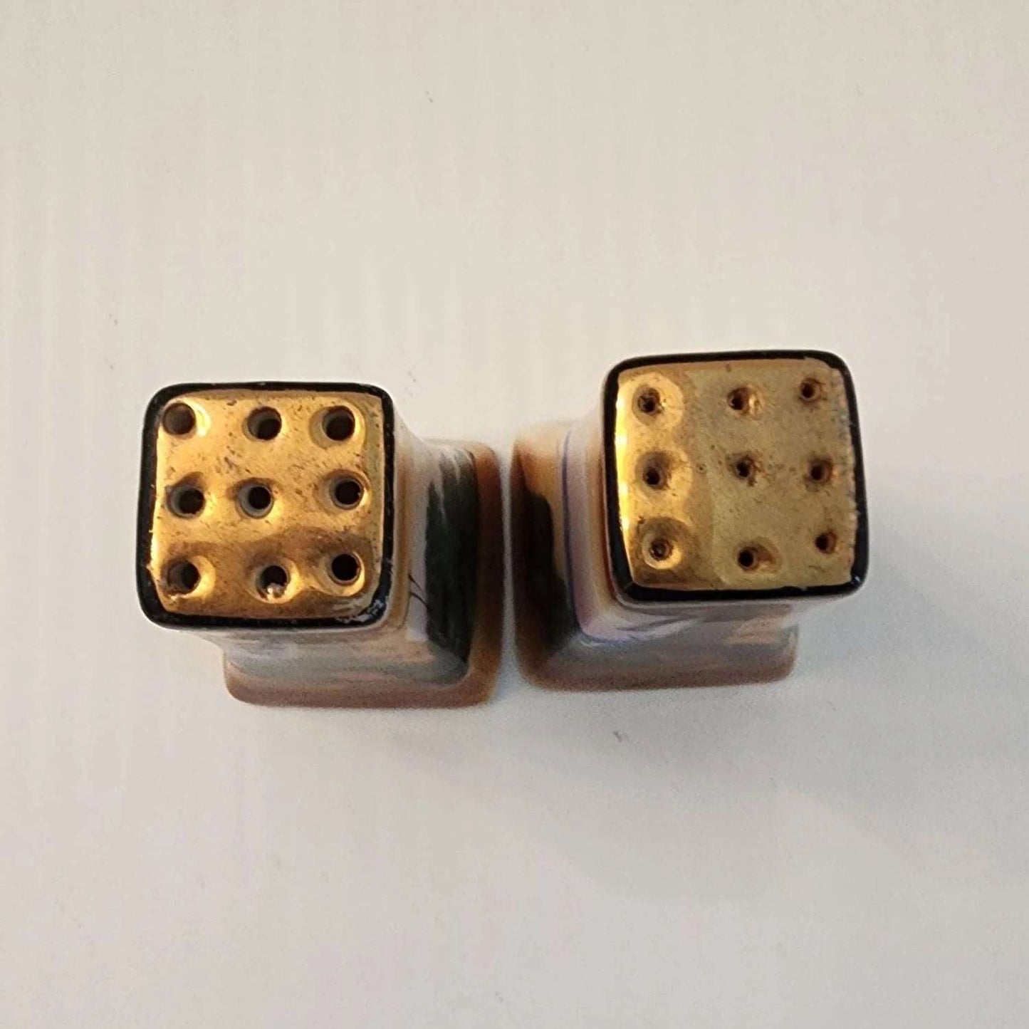 Hand Painted Porcelain Windmill Salt & Pepper Shaker Set - Mulberry Lane Inspirations Charming Salt & Pepper Shakers