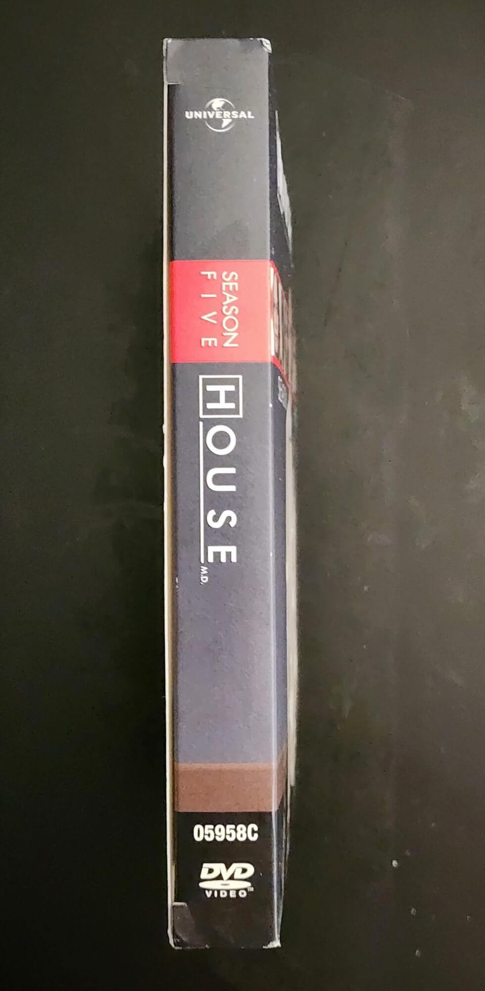 House Season 4 DVD box set: A collection of DVDs containing the fifth season of the TV show "House".