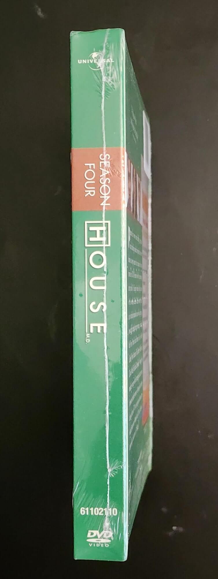 House Season 4 DVD box set: A collection of DVDs containing the fourth season of the TV show "House".