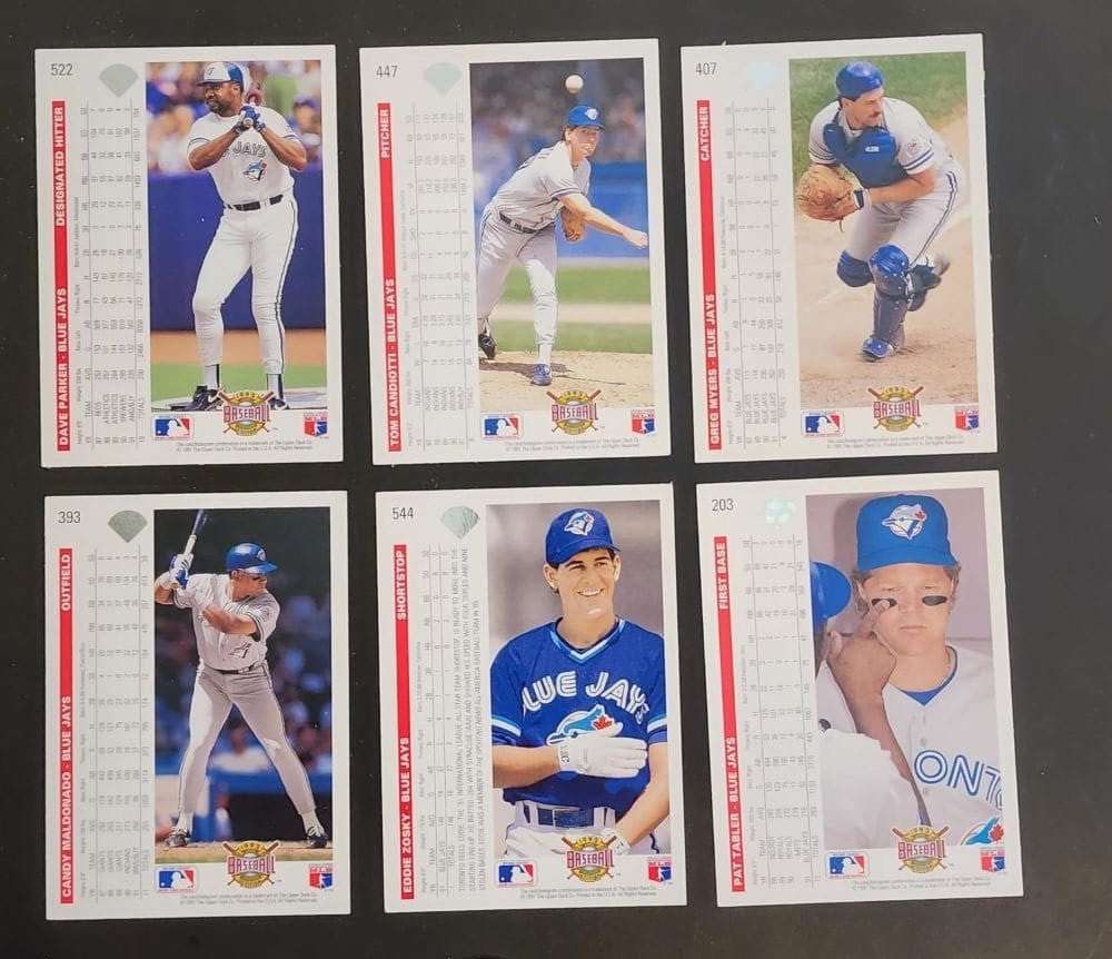 MLB Toronto Blue Jays World Series Champions - Mulberry Lane Inspirations American Baseball Trading Cards