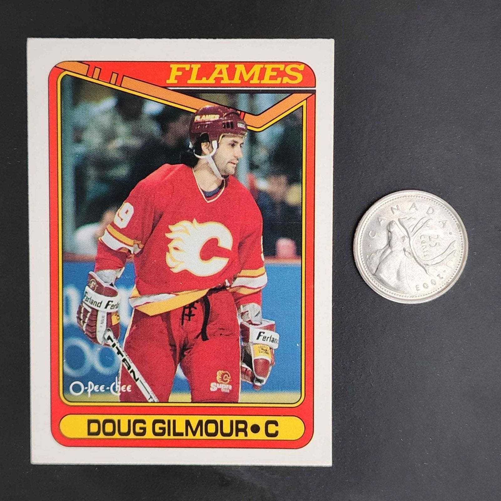 NHL Doug Gilmour #93 Collection ~ Cornwall, Toronto, Calgary - Mulberry Lane Inspirations Calgary Flames Hockey Trading Cards
