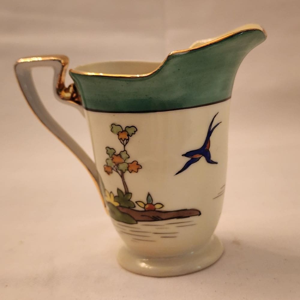 Noritake Hand Painted Pagoda Vintage Creamer Pitcher - Mulberry Lane Inspirations Afternoon Tea Creamer Pitcher