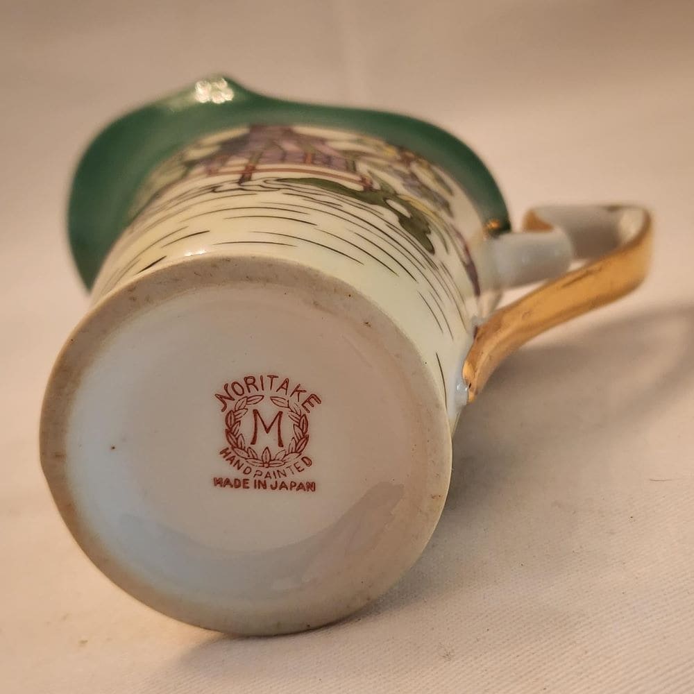 Noritake Hand Painted Pagoda Vintage Creamer Pitcher - Mulberry Lane Inspirations Afternoon Tea Creamer Pitcher