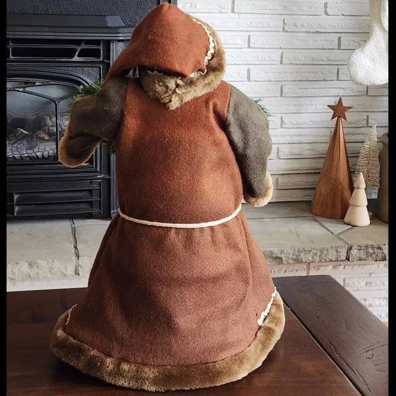 Santa Claus Christmas Vintage Porcelain Figurine