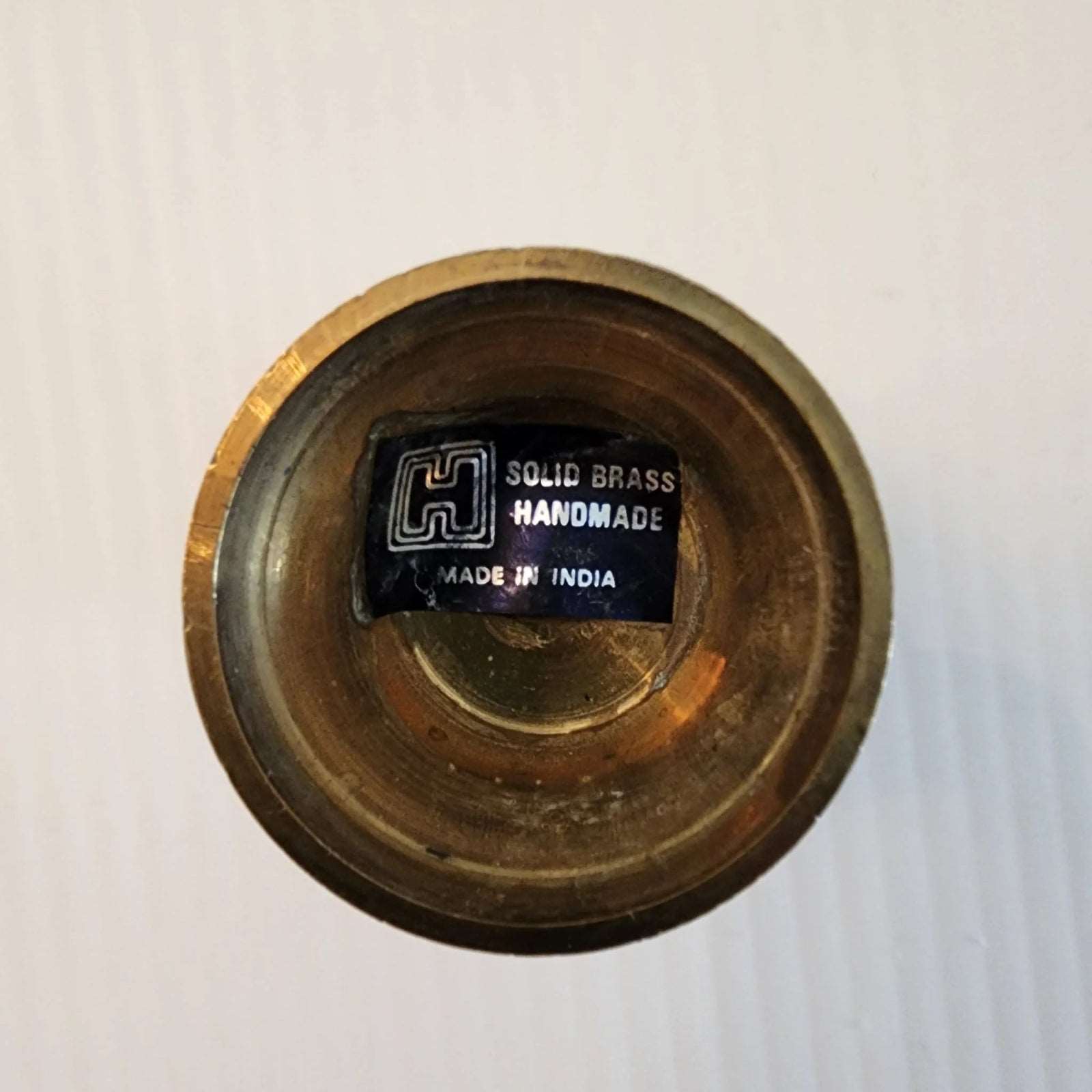 Small Brass Urn Jar with Pointed Lid - Vintage Made in India - Mulberry Lane Inspirations Brass Vintage Brass Etched Bowl