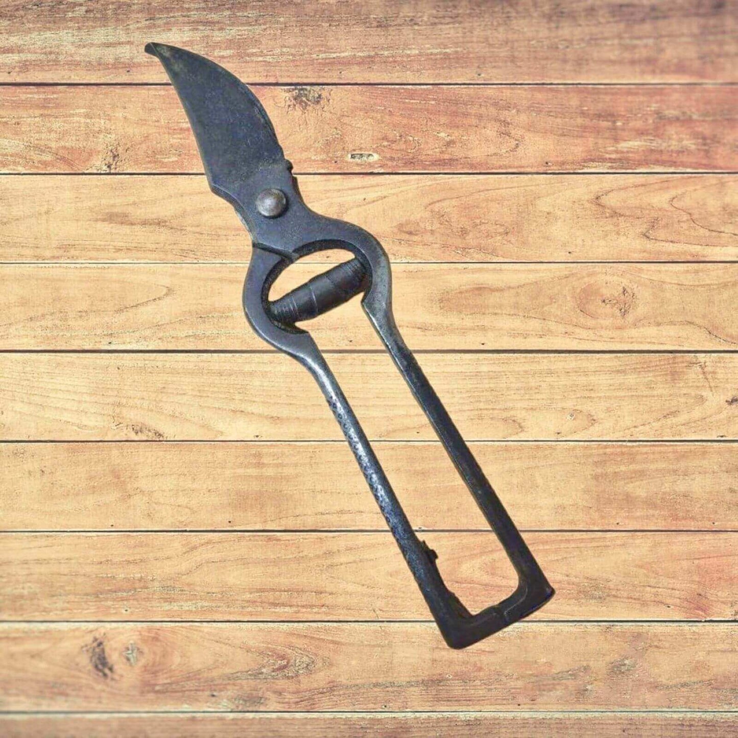 Steel Vintage Iron Hand Pruners / Shears / Snips Cutting Tool - Mulberry Lane Inspirations Blades Pruning Scissors