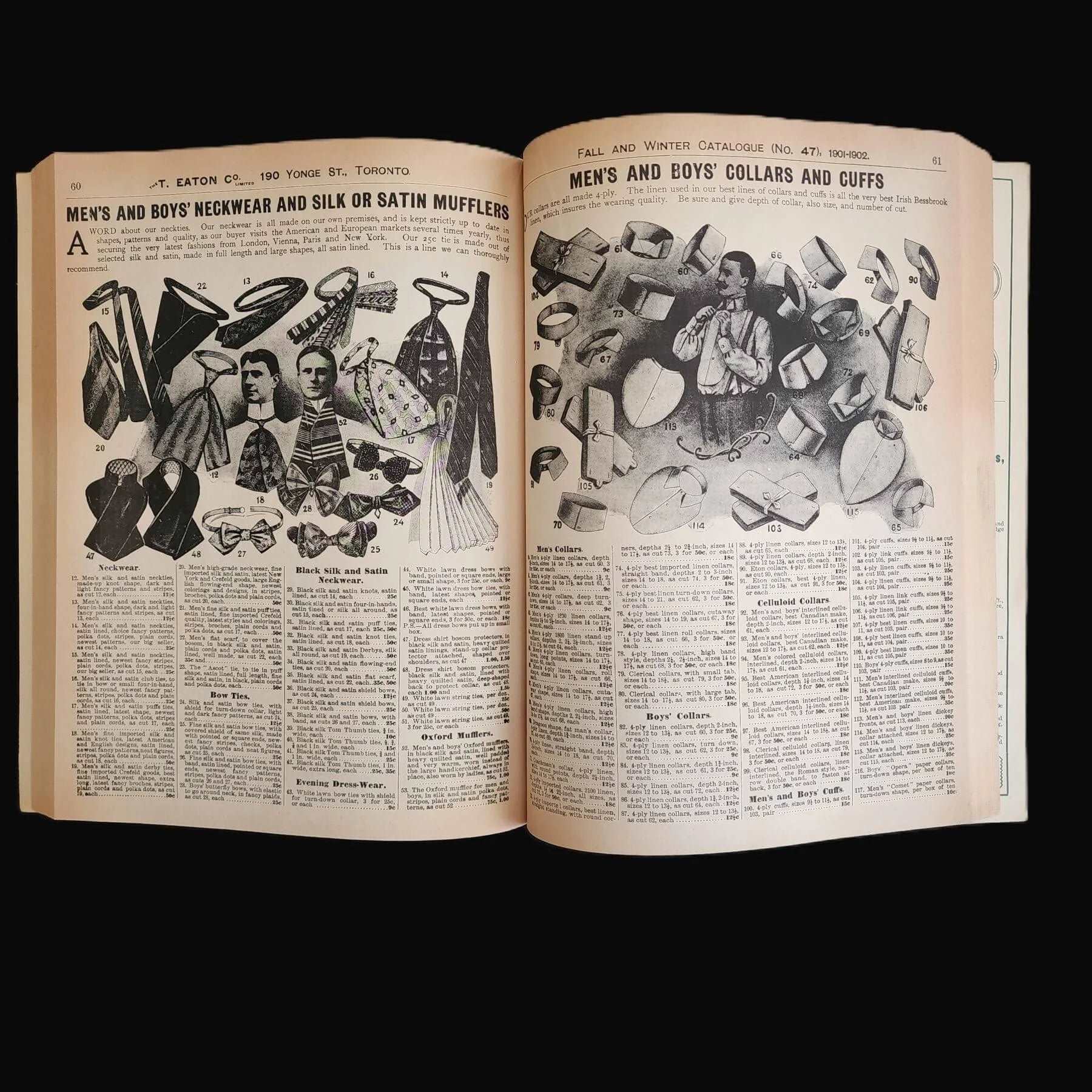 01: A sleek and stylish catalogue featuring the model T car