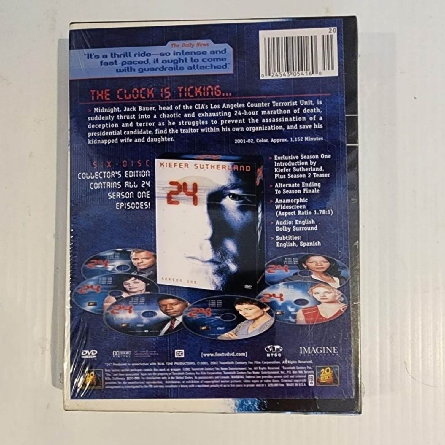 TV Series 24 Season 1 and Season 5 - Mulberry Lane Inspirations 24 Tv Series TV Series DVD