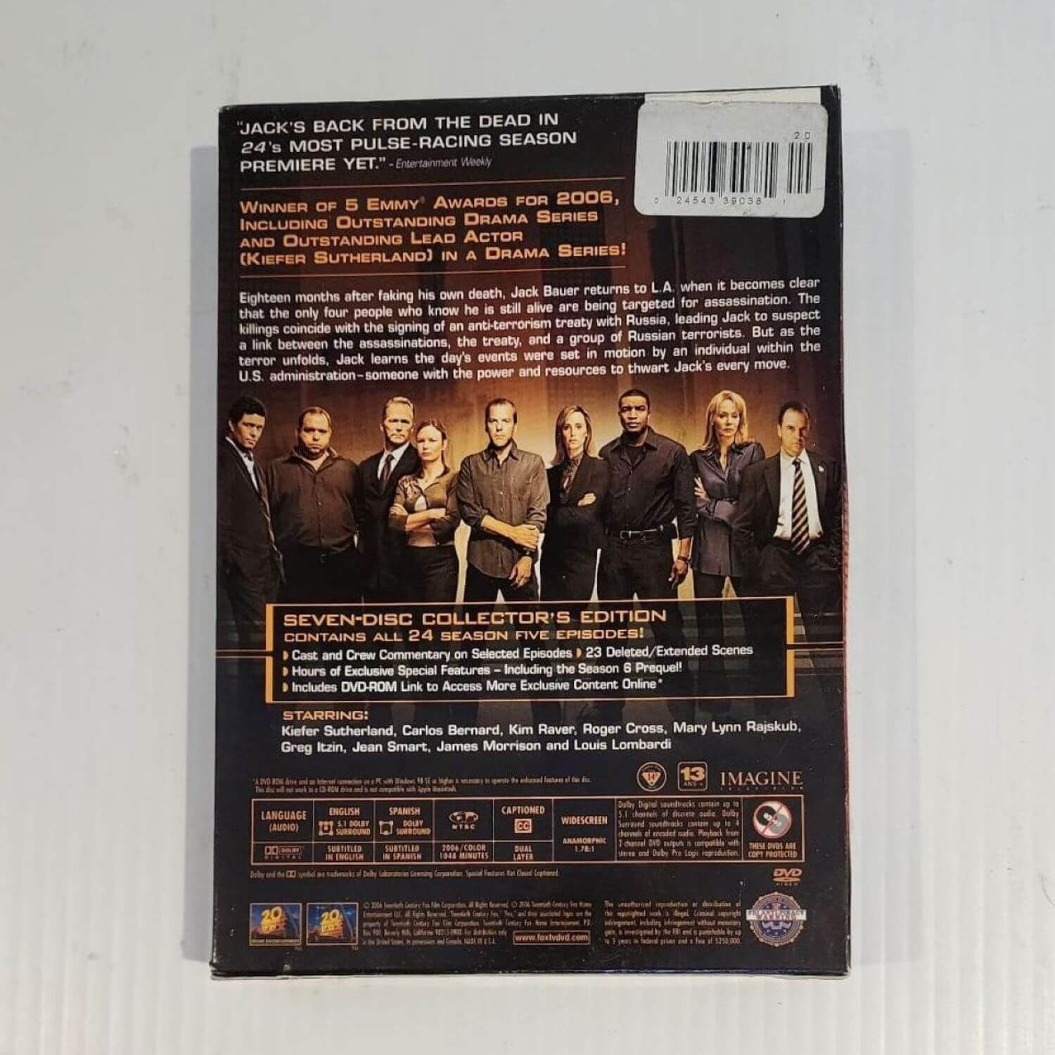 TV Series 24 Season 1 and Season 5 - Mulberry Lane Inspirations 24 Tv Series TV Series DVD