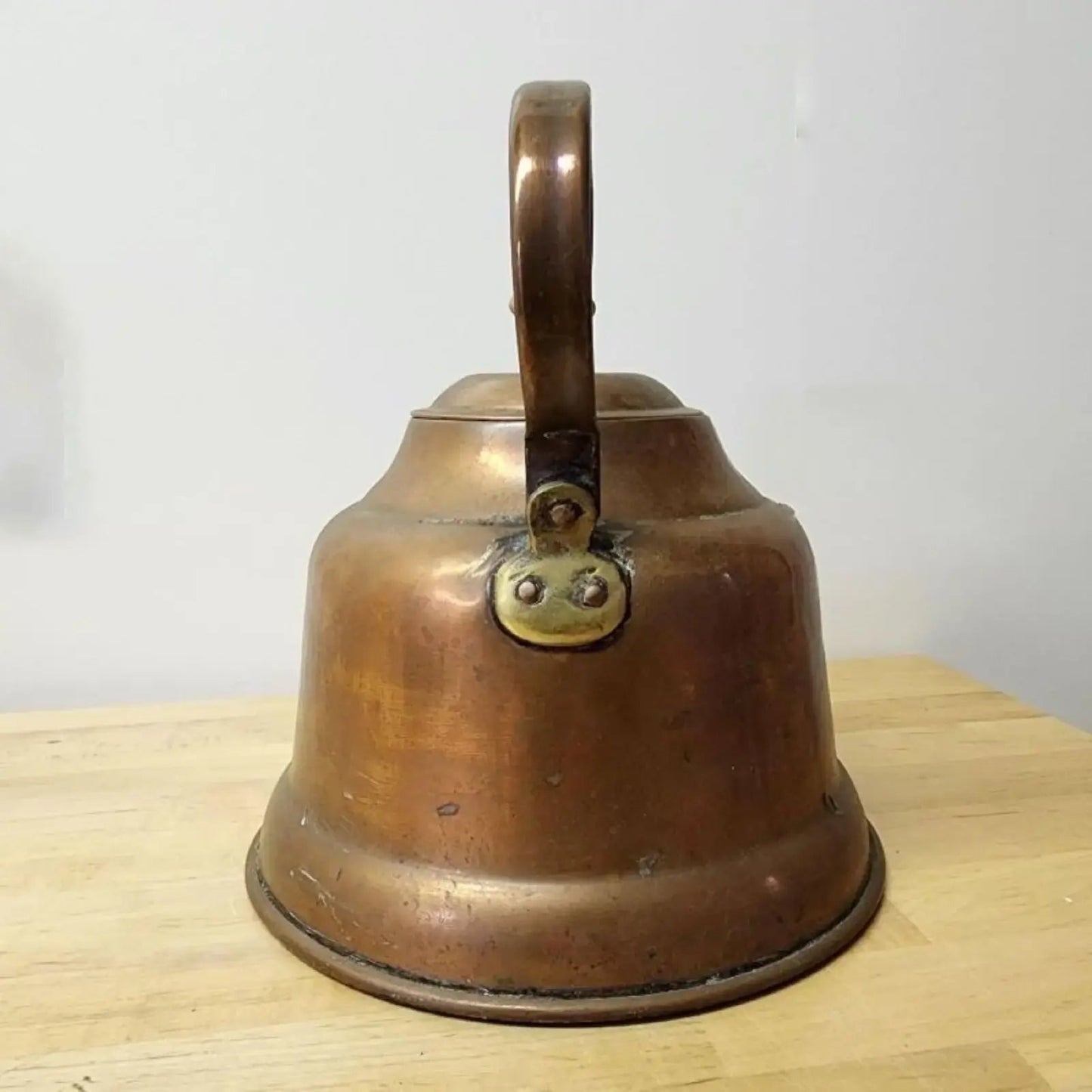 Vintage Copper and Brass Tea Pot / Kettle - Mulberry Lane Inspirations Antique tea service Tea Pot