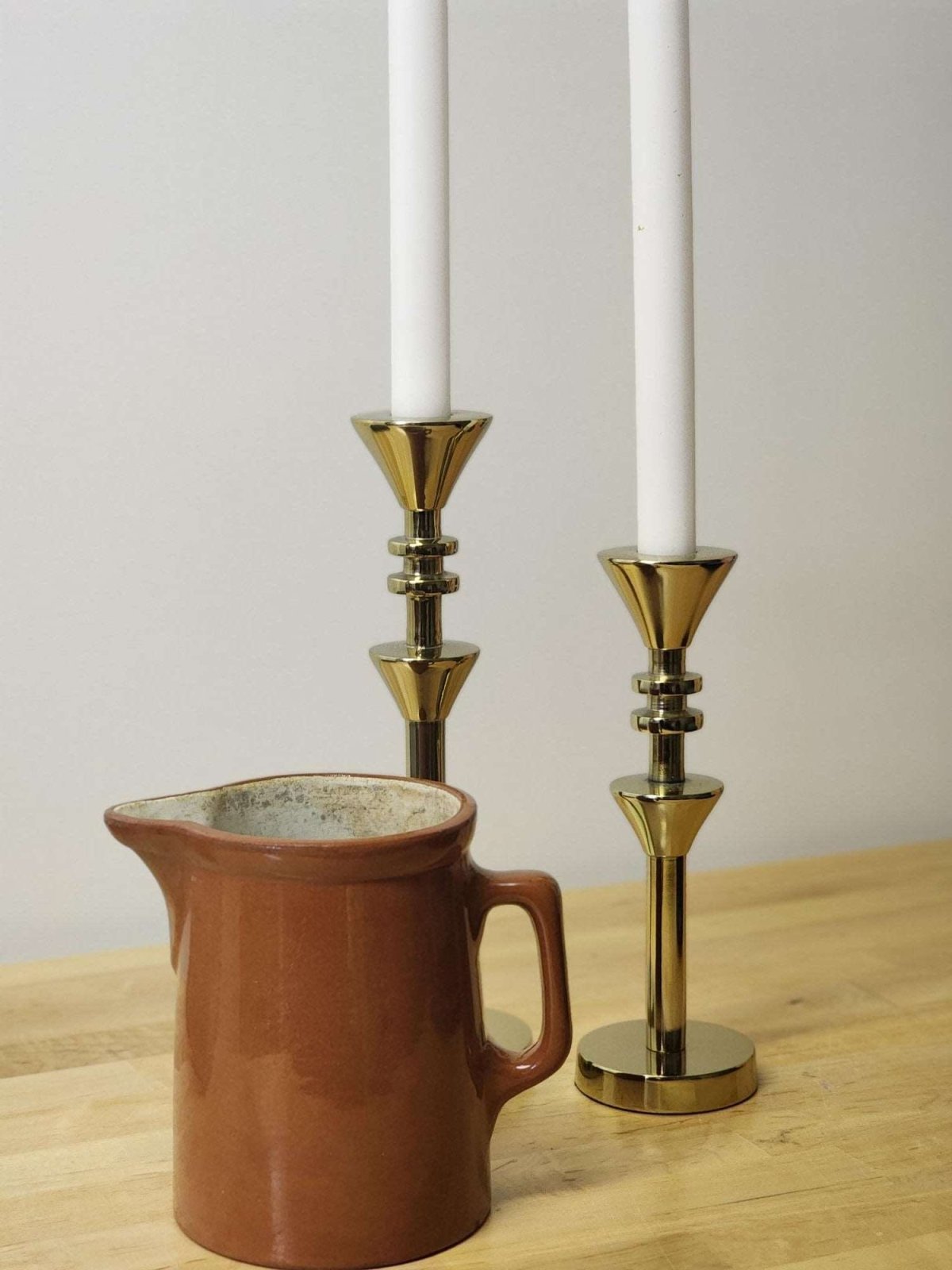 Weller Pottery - Vintage Redware Brown Glazed Pitcher - Mulberry Lane Inspirations 1920s Milk Pitcher