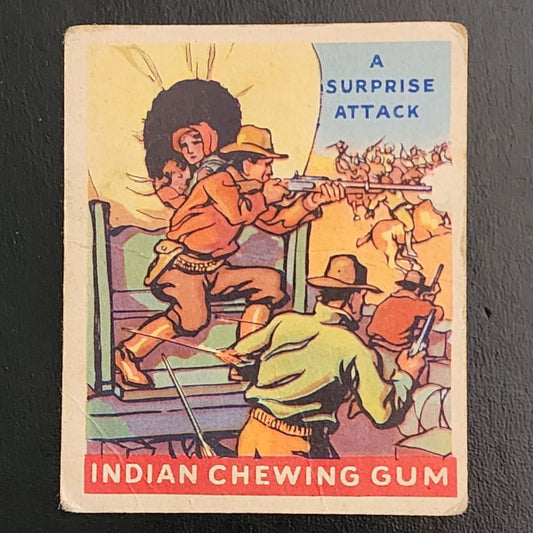 1947 Indian Chewing Gum - A Surprise Attack #25
