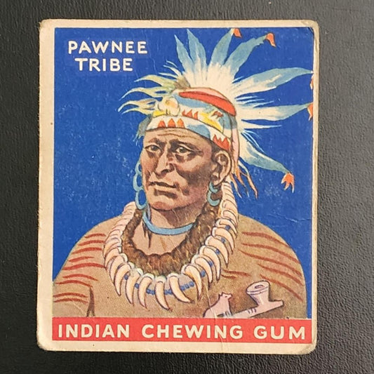 1947 Chicle indio - Tribu Pawnee #4