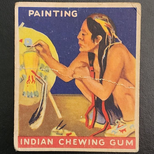 1947 Chewing-gum indien - Peinture #51