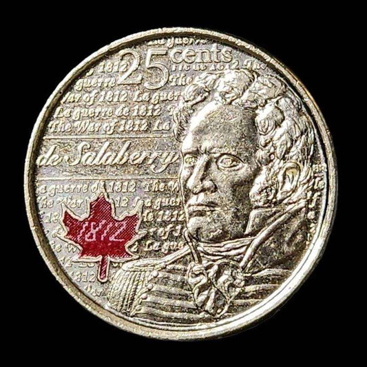 Canadian coin featuring portrait of man.