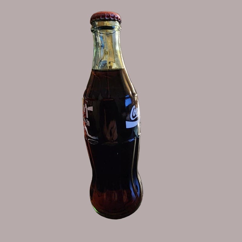Coca-Cola Classic Vintage Bottle, Cap & Coke (Amharic & English) Ethiopia - Mulberry Lane Inspirations Americana Collectible