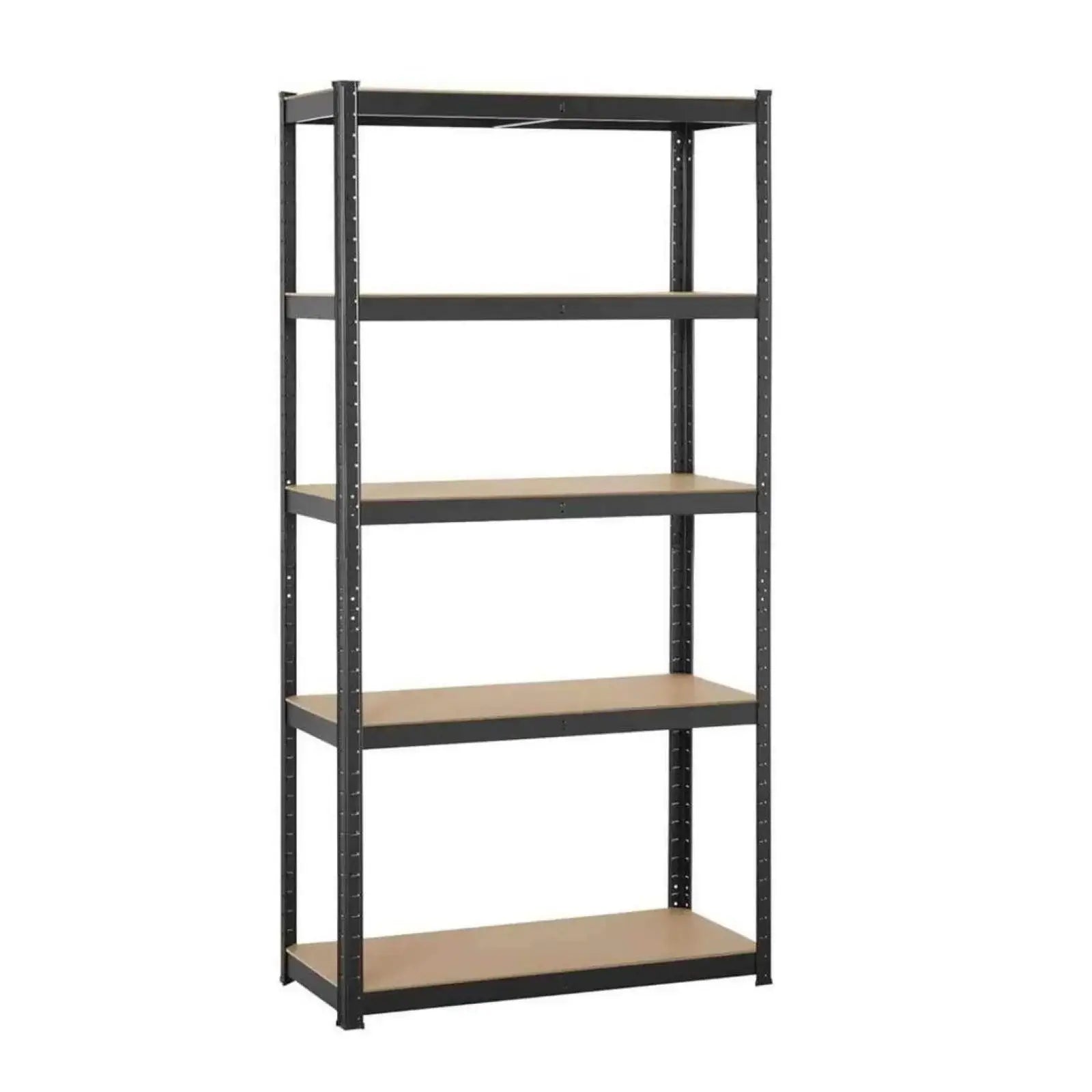 Five (5) Tiers Boltless Adjustable Storage Shelf Rack - Great for Garage - Mulberry Lane #adjustable Shelving Unit