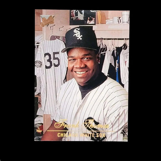 Frank Thomas Chicago White Sox Baseball Studio #209 - Mulberry Lane Inspirations 90s sports memorabilia Baseball Trading Cards