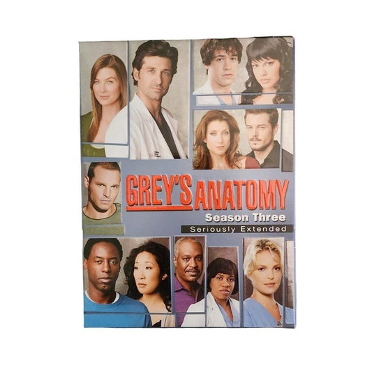 Grey's Anatomy: The Third Season (Seriously Extended) - Mulberry Lane Inspirations Collecting TV Series DVD