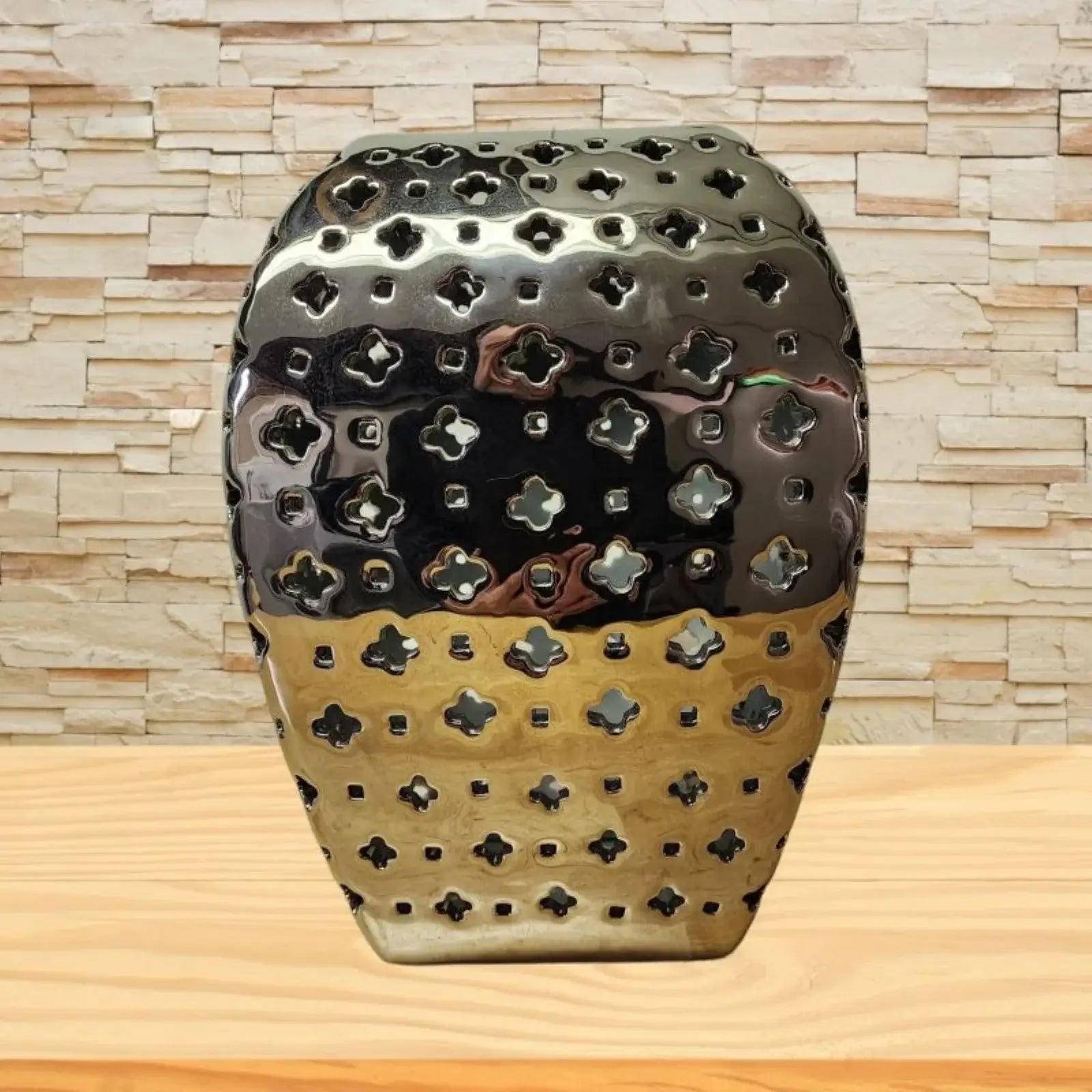 Modern Extra Large Square Candle or Flower Holder for Any Space - Mulberry Lane Artistic Home Design Candle Holder