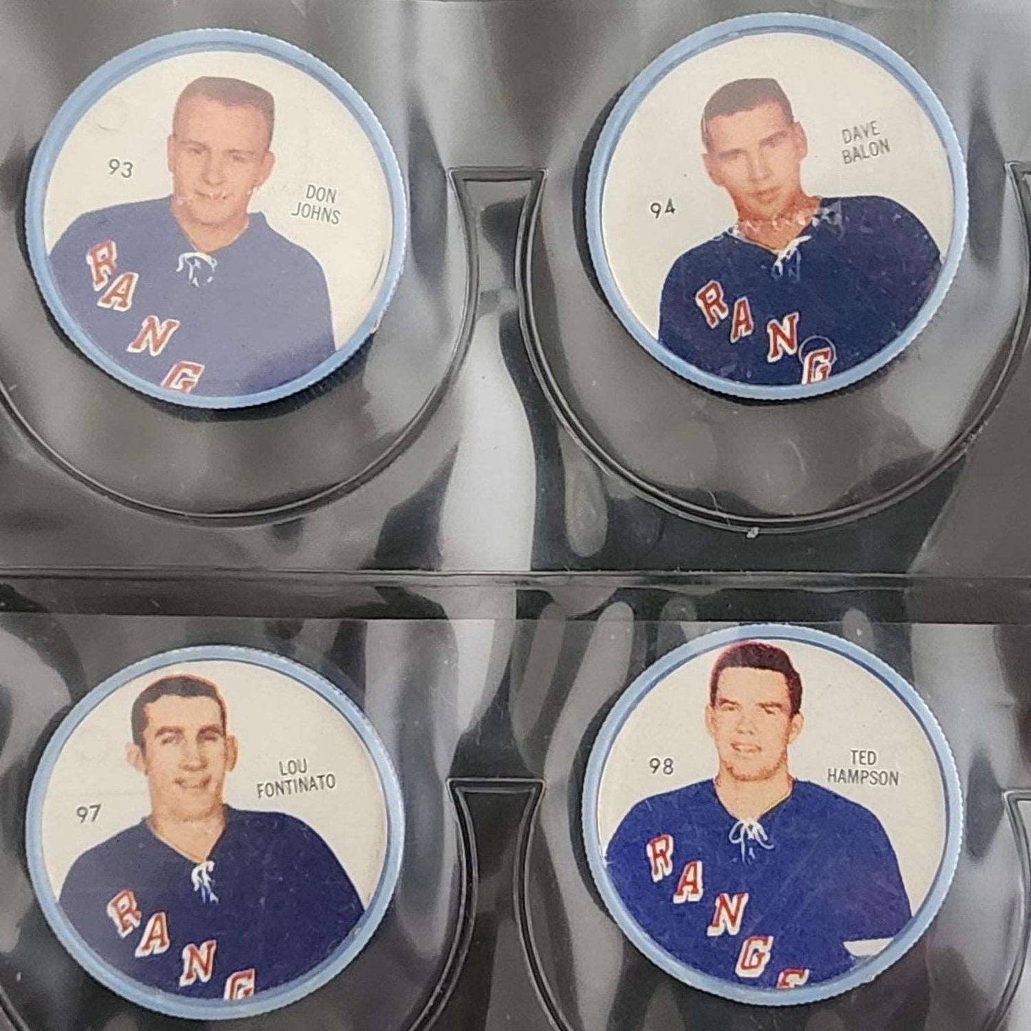 Shirriff / Salada Foods NHL Hockey Coins 1960-61 ~ New York Rangers