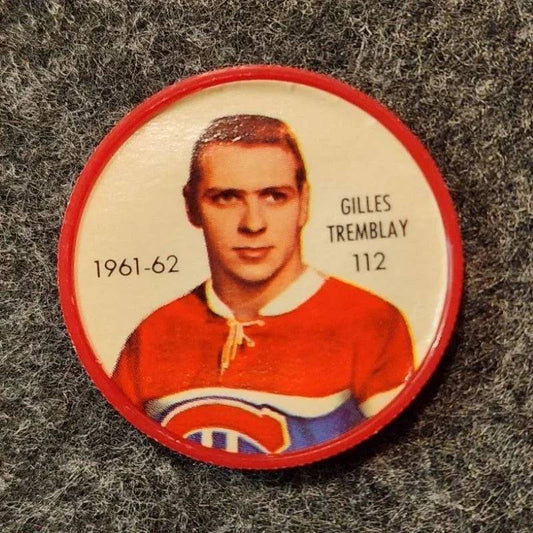 Hockey coin for Gilles Tremblay montreal canadians