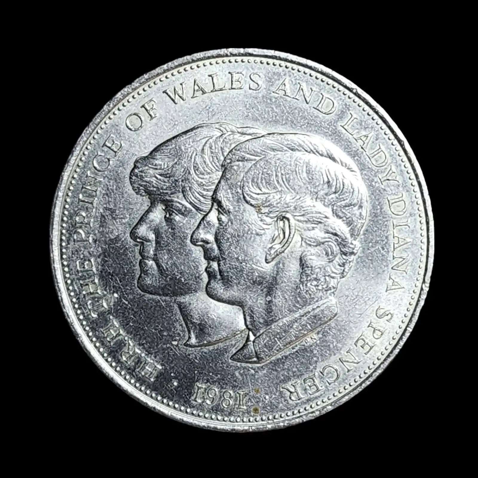 Prince of Wales and Lady Diana Spencer 1981 Royal Wedding Canada Commemorative Coin - Mulberry Lane Inspirations 1981 Royal Wedding Collectible Coin