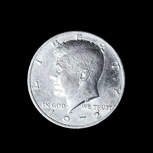 US Coin JFK Kennedy Half Dollar (No Mint Mark) 1972 Rare - Mulberry Lane Inspirations 1972 Coin Collectible Coin