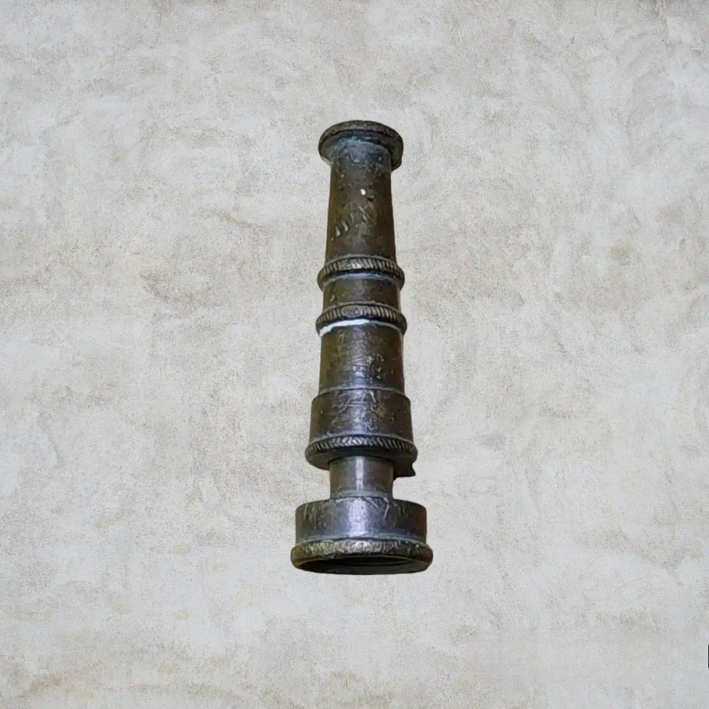 Vintage Bronze Water Hose Nozzle Hose Sprayer - Mulberry Lane Inspirations Antique brass watering accessory Hose Nozzle