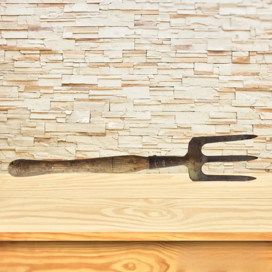 Vintage Long Handled Garden Hand Fork from England - Mulberry Lane Inspirations Antique garden hand tool Garden Tool