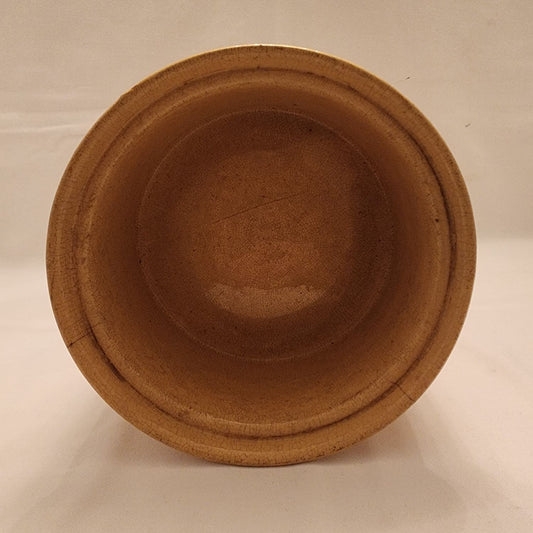 Weller Yellow Ware - Brown Banded Strip - Vintage Stoneware Bowl - Mulberry Lane Inspirations Antique Stoneware Bowl